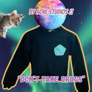 ACNE STUDIOS “don’t take drugs” SML